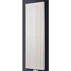 Luxrad Aurora Podwójna dekorativní radiátor 180x60 cm podłączenie spodní bílá AURP18006009003ZDC