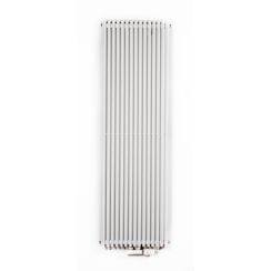 Luxrad Aurora dekorativní radiátor 180x30 cm podłączenie spodní bílá AUR18003009003ZDC