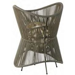 Mantra Polinesia venkovní stojací lampa 1x20 W béžová 7136