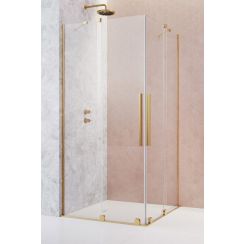Radaway Furo Gold KDD sprchový kout 80x80 cm čtvercový 10105080-09-01L