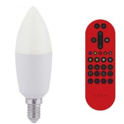 Leuchten Direkt Lola Smart Bulb chytrá led žárovka 1x6 W E14 08203-1