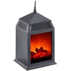 Leuchten Direkt Chimney stolní lampa 1x0.6 W černá 86220-18