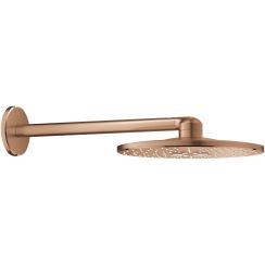 Grohe Quadra hlavová sprchá s ramenem 31x31 cm kulatý Brushed Warm Sunset 26475DL0