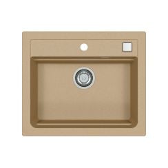 Alveus Atrox granitový dřez 59x50 cm béžová 1131994