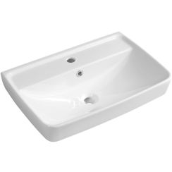 Aqualine Duru umyvadlo 60x40 cm obdélníkový klasický-nábytkový bílá TU0351