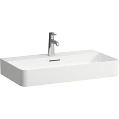 Laufen Val umyvadlo 75x42 cm obdélníkový klasický-na pult bílá H8162850001091