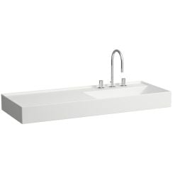 Laufen Kartell umyvadlo 120x46 cm obdélníkový nábytkový bílá lesk H8133330001121