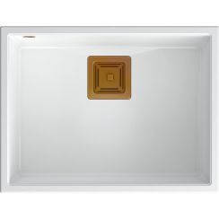 Quadron David závěsný dřez 55x42 cm bílá HQD5542U1-C1