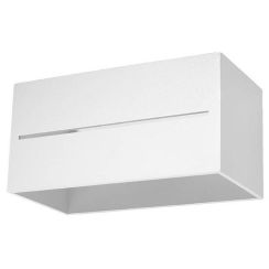 Sollux Lighting Lobo Maxi nástěnné svítidlo 2x40 W bílá SL.0528