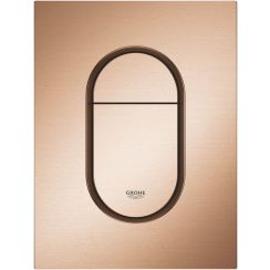 Grohe Arena Cosmopolitan S splachovací tlačítko pro WC Brushed Warm Sunset 37624DL0