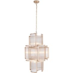 MaxLight Citatel závěsné svítidlo více než 6x40 W hnědá P0446