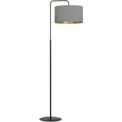 Emibig Hilde stojací lampa 1x60 W černá-zlatá-šedá 1050/LP1