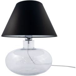 Zuma Line Mersin Transaprent stolní lampa 1x60 W bílá 5513BK