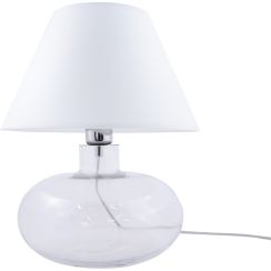 Zuma Line Mersin Transaprent stolní lampa 1x60 W bílá 5512WH