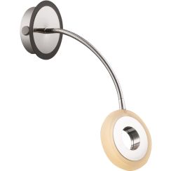 Candellux Arm nástěnné svítidlo 1x5 W černá-chrom 21-62628