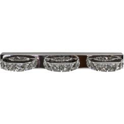 Candellux Shipi nástěnné svítidlo 3x3 W ocel-křišťálová 23-45324