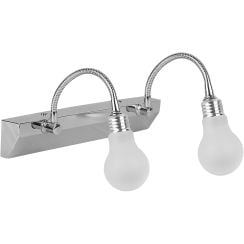 Candellux Acrylic nástěnné svítidlo 2x2 W bílá-chrom 22-27054