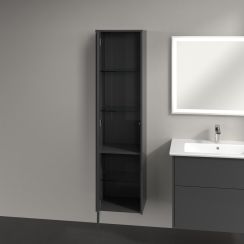 Villeroy & Boch Finero skříňka 40x35x155 cm boční závěsné šedá C53200FP