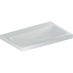 Geberit iCon umyvadlo 75x48 cm obdélníkový na pult bílá 501.848.00.7