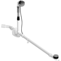 Duravit Quadroval sifon s plněním chrom 792215000001000
