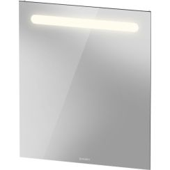 Duravit No. 1 zrcadlo 60x70 cm obdélníkový s osvětlením bílá N17951000000000