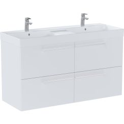 Roca Ella umyvadla se skříňkou 120 cm bílá A851915529