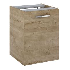 Elita Kwadro Plus skříňka 39.6x39.6x53 cm boční závěsné dub 168968