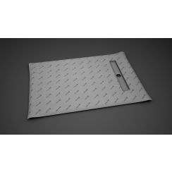 Radaway Basic sprchová vanička pro instalaci do obkladu 99 cm 5DLB1009A