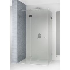 Riho Scandic sprchový kout 80x80 cm čtvercový chrom lesk/průhledné sklo G001053120