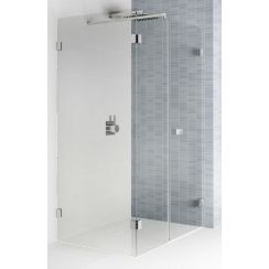 Riho Scandic sprchový kout 140x80 cm obdélníkový chrom lesk/průhledné sklo G001088120