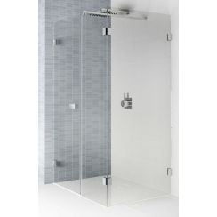 Riho Scandic sprchový kout 120x90 cm obdélníkový černá matný/průhledné sklo G001085121