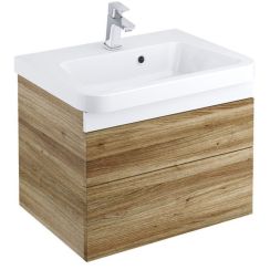 Ravak 10° skříňka 65x45x45 cm závěsná pod umyvadlo ořechová X000001288