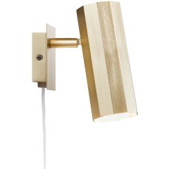 Nordlux Alanis nástěnné svítidlo 1x15 W mosaz 2213441035