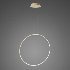 Altavola Design Ledowe Okręgi závěsné svítidlo 1x30 W zlatá LA073/X_80_in_4k_gold