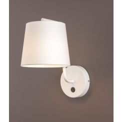 MaxLight Chicago nástěnné svítidlo 1x40 W bílá W0193