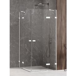 New Trendy Avexa White sprchový kout 120x80 cm obdélníkový bílá matný/průhledné sklo EXK-2841