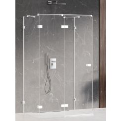 New Trendy Avexa White sprchový kout 120x90 cm obdélníkový bílá matný/průhledné sklo EXK-2872