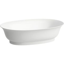 Laufen The New Classic umyvadlo 55x38 cm oválné na pult bílá matný H8128527571121