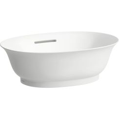 Laufen The New Classic umyvadlo 45x31 cm oválné na pult bílá matný H8128517571091