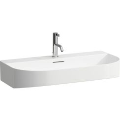 Laufen Sonar umyvadlo 80x42 cm půlkruhový bílá H8103440001041