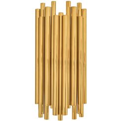 Moosee Tubo nástěnné svítidlo 2x40 W zlatá MSE010400200
