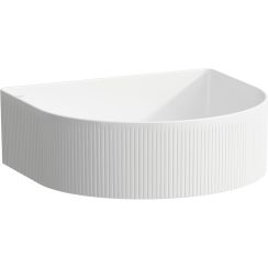 Laufen Sonar umyvadlo 41x36.5 cm polokulatý na pult bílá H8123437571121