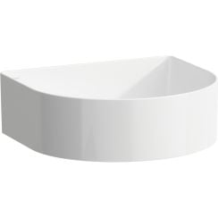 Laufen Sonar umyvadlo 41x36.5 cm polokulatý na pult bílá H8123427571121