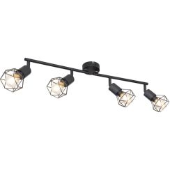 Globo Lighting Xara I stropní světlo 4x40 W černá 54802S-4