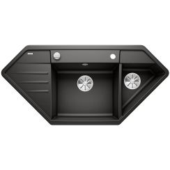 Blanco Lexa 9 E granitový dřez 107x51 cm černá 525910