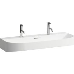 Laufen Sonar umyvadlo 100x42 cm půlkruhový bílá H8163477571071