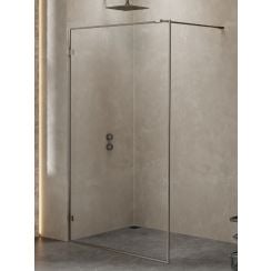 New Trendy Avexa Gunmetal Brushed sprchová zástěna walk-in /průhledné sklo EXK-4321