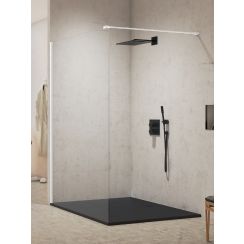 New Trendy New Modus White sprchová zástěna walk-in 120 cm bílá matný/průhledné sklo EXK-2206