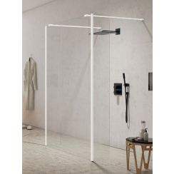 New Trendy New Modus White sprchová zástěna walk-in 120 cm bílá matný/průhledné sklo EXK-2274