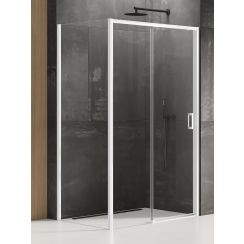 New Trendy Prime White sprchový kout 150x80 cm obdélníkový bílá matný/průhledné sklo K-1377